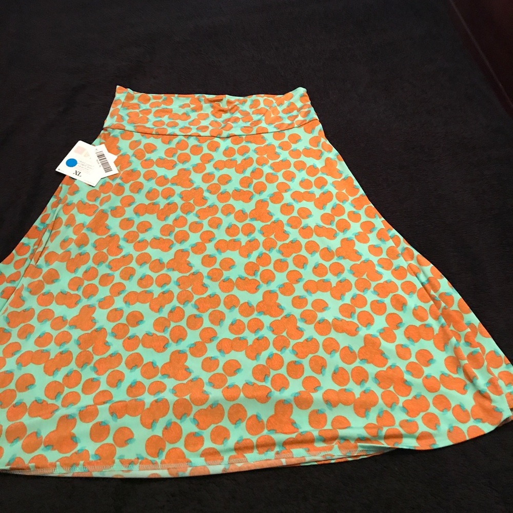 LuLaRoe Azure Skirt XL NWT
